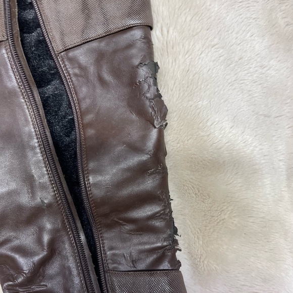 Brown High Heel Boots - Picture 5 of 10